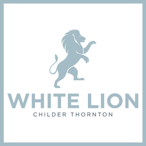 White Lion, Childer Thornton Logo